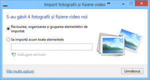 Windows, Movie Maker, import, fotografii, videoclipuri