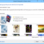 Windows, Movie Maker, import, fotografii, videoclipuri