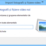Windows, Movie Maker, import, fotografii, videoclipuri