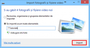 Windows, Movie Maker, import, fotografii, videoclipuri