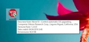 Never10, blocheaza, upgrade, actualizarea, Windows 10, mesaje, reclame