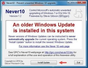 Never10, blocheaza, upgrade, actualizarea, Windows 10, mesaje, reclame
