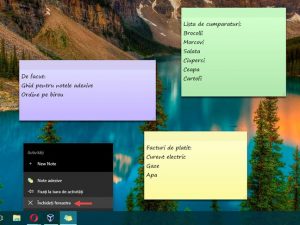 sincronizeaza, Note Adezive, Sticky Notes, Windows, OneDrive, Dropbox, notite