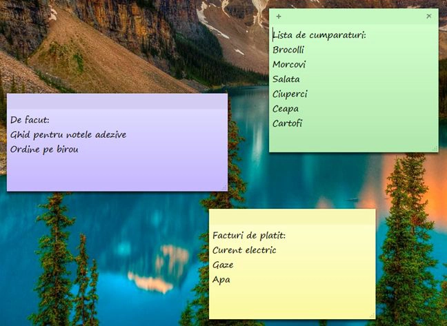 sincronizeaza, Note Adezive, Sticky Notes, Windows, OneDrive, Dropbox, notite