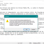 Salvarea unui document în codificare ANSI poate duce la pierderea de caractere