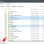 Utilizarea Explorer pentru a număra elementele selectate dintr-un folder