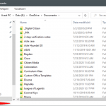 Utilizarea Explorer pentru a număra fișierele și subfolderele dintr-un folder