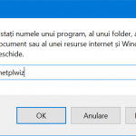 Introdu netplwiz în fereastra Executare