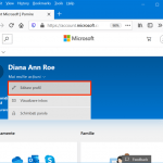 Apasă Editare profil