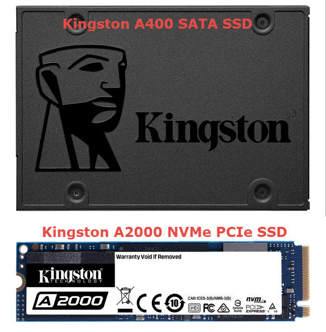 Kingston A400 vs. Kingston A2000