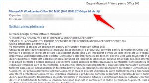Cum vezi dacă ai versiunea de Office 365 pe 64 de biți