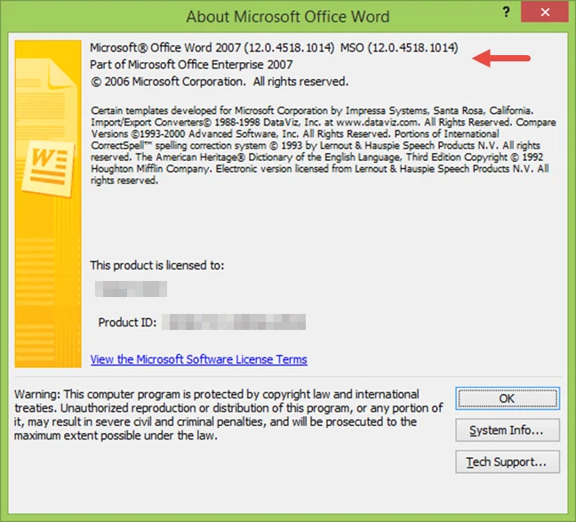Despre Microsoft Word 2007