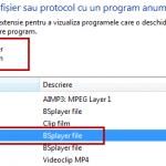 programe implicite, default, asociere, tip fisier