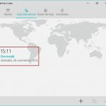 Windows 10, ceas, international, alarme, timp, ora, orase, glob