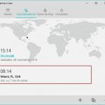 Windows 10, ceas, international, alarme, timp, ora, orase, glob