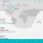 Windows 10, ceas, international, alarme, timp, ora, orase, glob