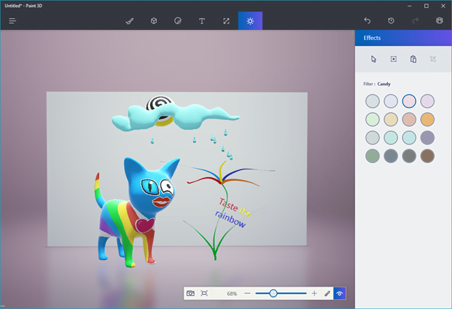 Windows 10, Paint 3D