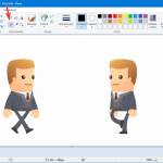 Instrumentul Radieră din Paint