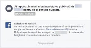 Facebook, pornografie, razbunare, nud, imagini, video, explicite, sexual, raporteaza
