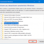 Am adăugat componenta Platformă mașină virtuală