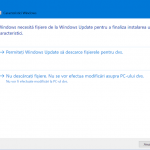 Este posibil să trebuiască descărcate anumite fișiere necesare pentru instalare