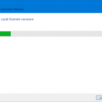 Windows 10 caută fișierele de care are nevoie