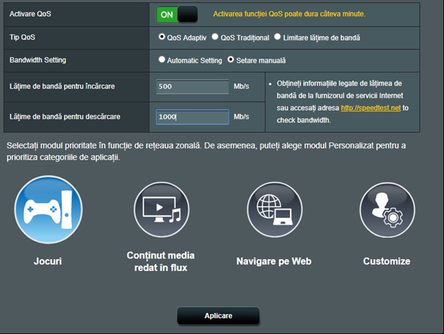 ASUS, router, LAN Boost, QoS