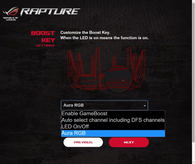 Configurează butonul Boost Key