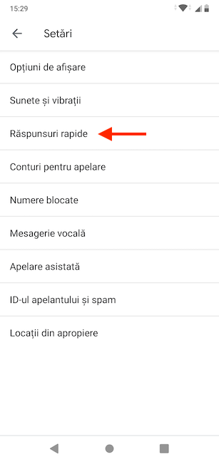 Accesează Răspunsurile rapide