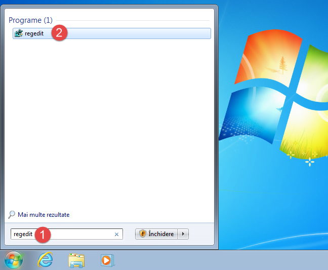 Windows, Registry Editor