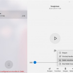 Apasă pe Setări Microfon pentru a începe configurarea microfonului tău