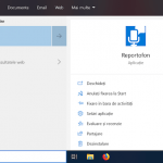 Caută aplicația Reportofon