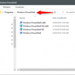 Setările de culori și aspectul PowerShell sunt salvate în scurtăturile sale