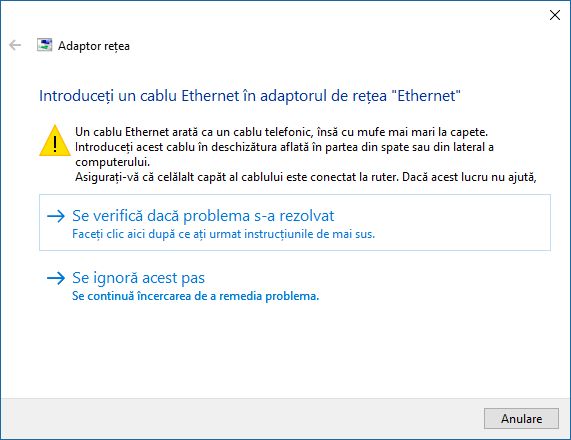 Windows, depanare, retea, internet, probleme