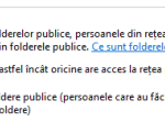 Particularizare setari de retea si partajare Windows 7