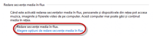 Particularizare setari de retea si partajare Windows 7