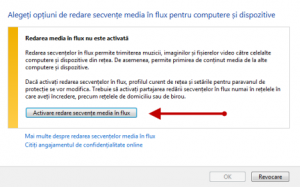 Particularizare setari de retea si partajare Windows 7