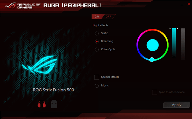 ASUS ROG Strix Fusion 500, RGB, 7.1, casti, gaming, headset