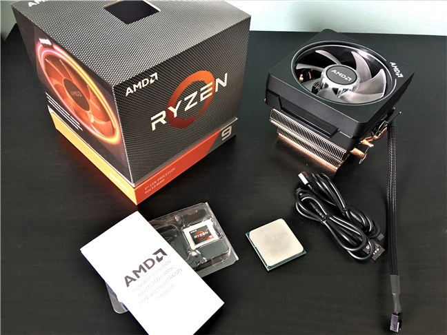 AMD Ryzen 9 3900X - Ce găsești în cutie