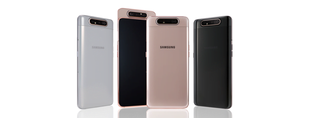 Samsung scapă de fante și găuri cu viitorul Galaxy A80