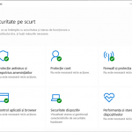Aplicația Securitate Windows