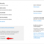 Activarea Scanării periodice cu Antivirusul Microsoft Defender în Windows 10