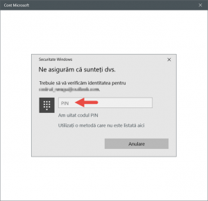 Windows 10, schimba parola, utilizator