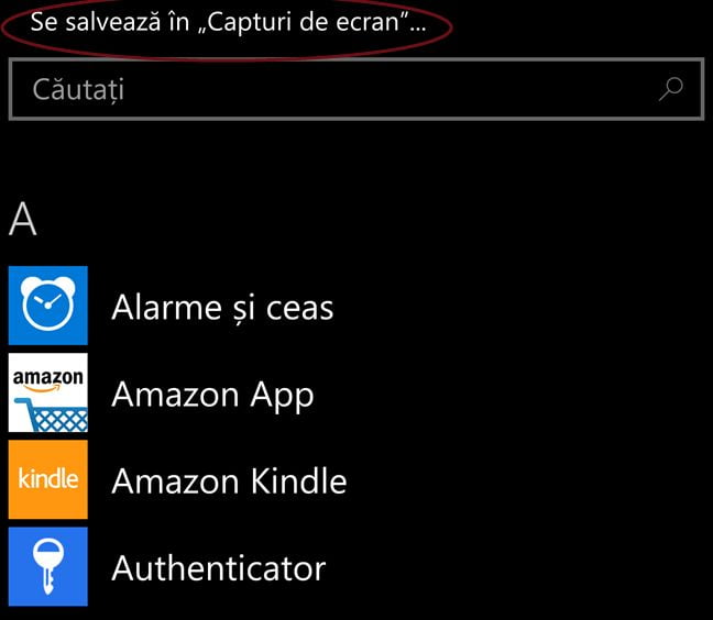 captura, ecran, screenshot, imagine, Windows Phone, Windows 10 Mobile, Lumia