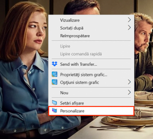 Accesează Personalizare