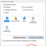 Confirmă-ți alegerea apăsând OK sau Se aplică