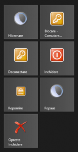 inchidere, repornire, Windows 8, Windows 8.1