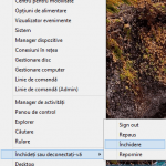 inchidere, repornire, Windows 8, Windows 8.1
