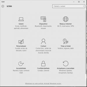 scurtatura, Setari PC, Setari, Windows 8.1, Windows 10