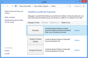 limba, tastatura, windows 8